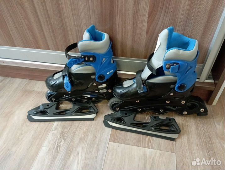 Роликовые коньки детские раздвижные