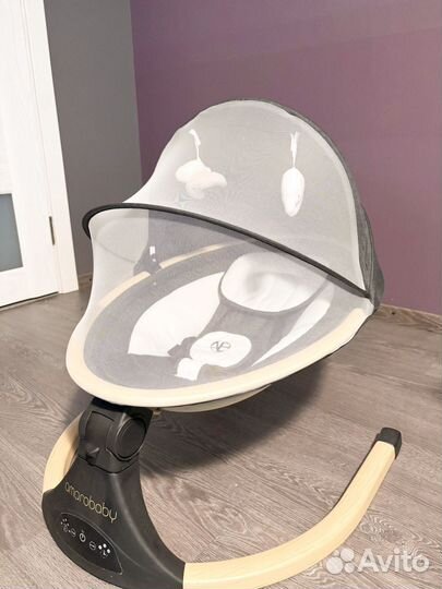 Электронные качели детские amarobaby ergo swing