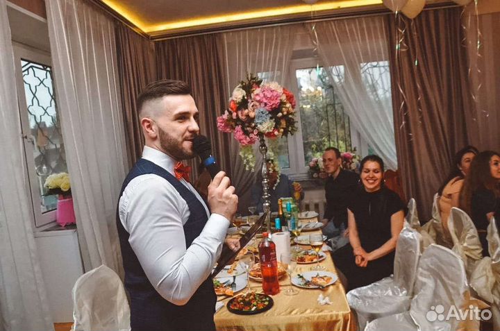 Ведущий+ DJ на свадьбу, день рождения, юбилей