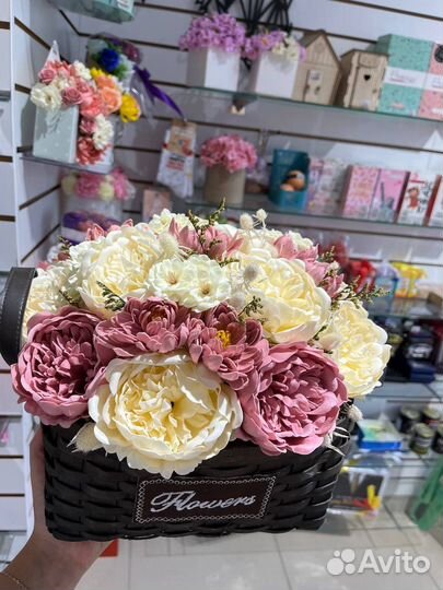 Букет из мыла