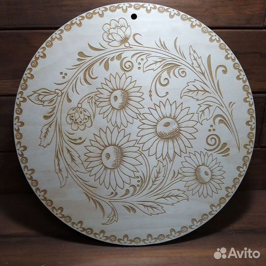 Доска разделочная с гравировкой