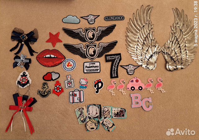 Термонаклейки, аппликация, нашивки на одежду