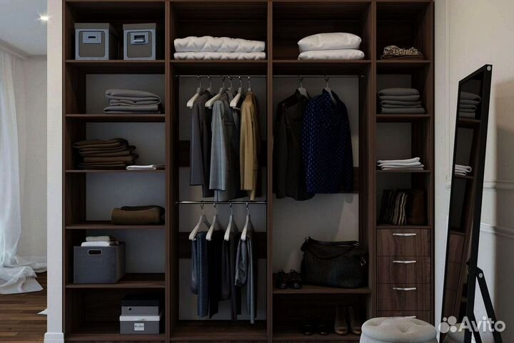 Гардеробная на заказ. За короткий срок