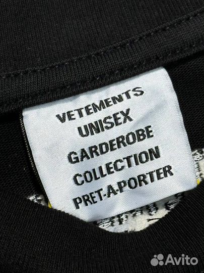 Футболка Vetements Новинка 2024