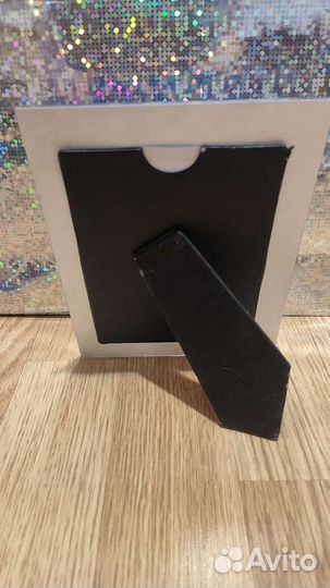 Рамка для фото стеклянная 9*13см