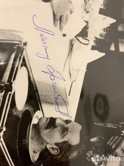 Фотография с автографом