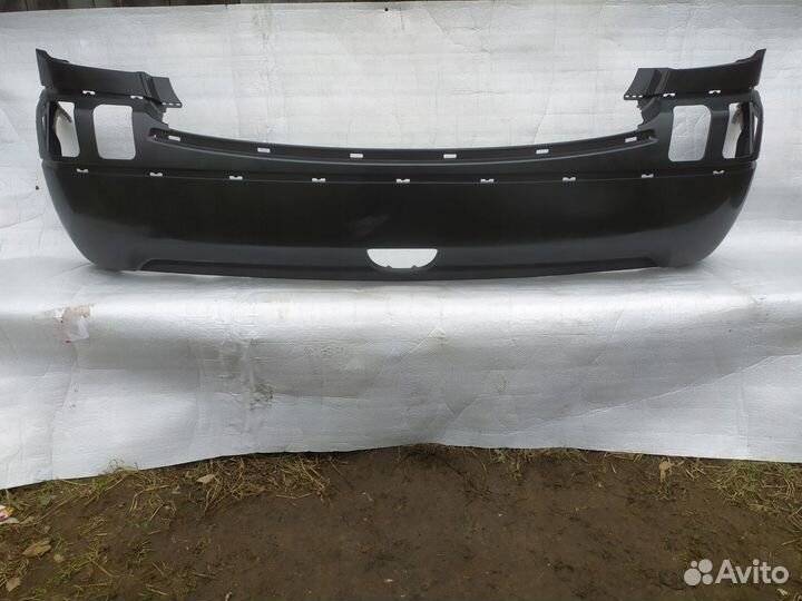 Бампер задний KIA RIO 2 рестайл