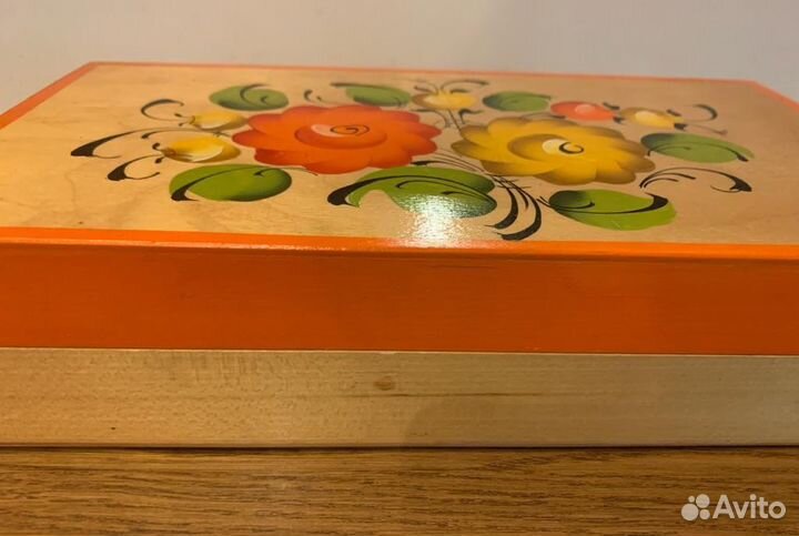 Шкатулка деревянная СССР