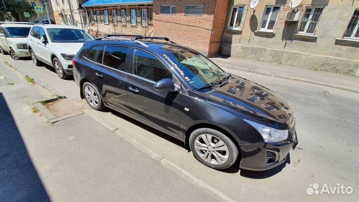 Багажник на крышу Шевроле Круз универсал в распор