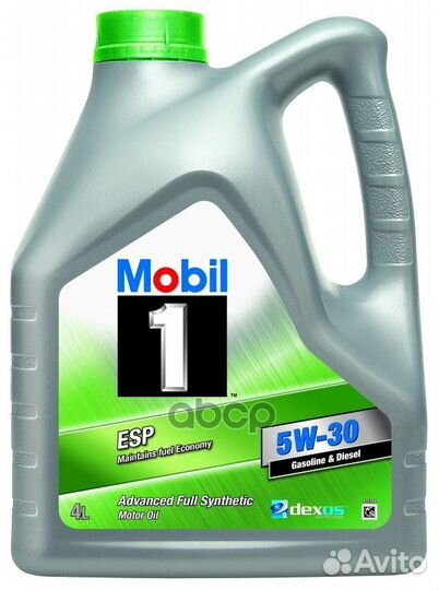 Масло моторное mobil 1 ESP Formula 5W30 4 Европа