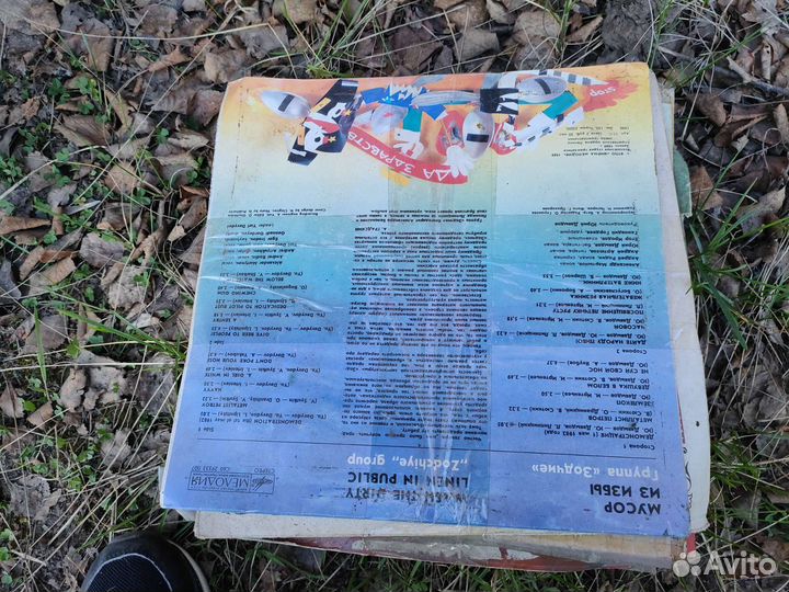 Виниловые пластинки СССР