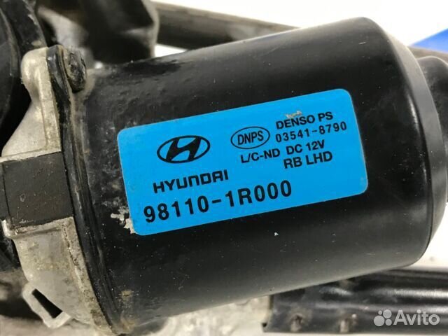 Трапеция дворников hyundai solaris 1 1.6 мт хетчбе