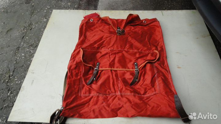 Рюкзак, весла для резиновой лодки