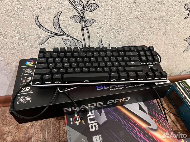 Клавиатура механическая zet gaming blade pro