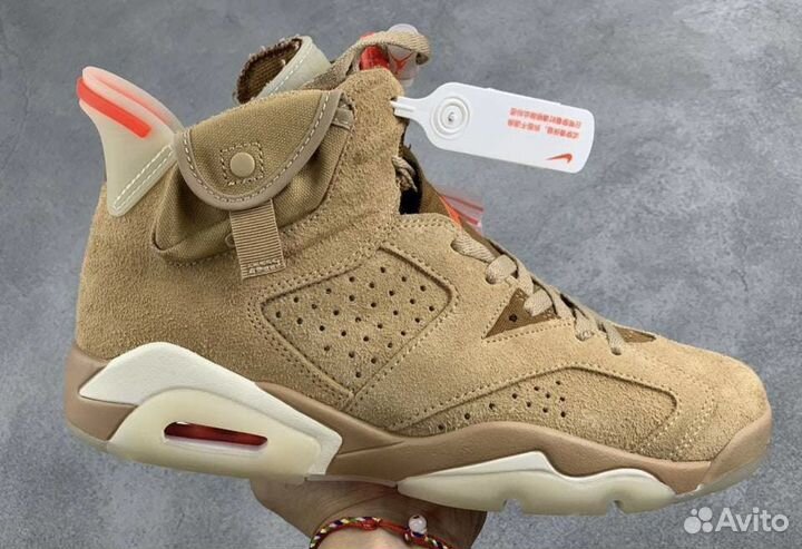 Travis Scott X Air Jordan 6 Retro British Khaki