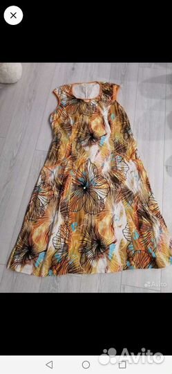 Домашнее платье миди