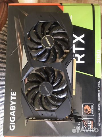 Видеокарта Gigabyte RTX 2060 6Gb