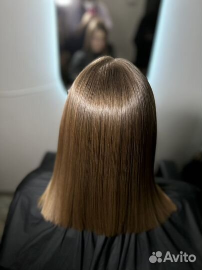 Кератиновое выпрямление и ботокс волос