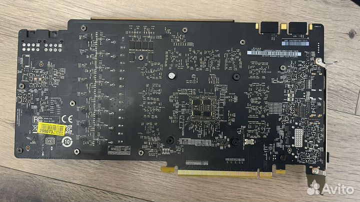 Видеокарта MSI Armor GTX 1080Ti 11Gb