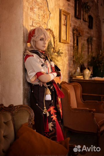 Костюм Кадзуха Genshin Impact