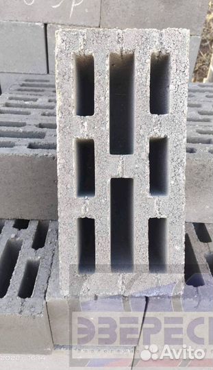 Блок керамзитный, шлакоблок