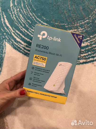 Усилитель Wi-Fi-сигнала TP-Link RE200