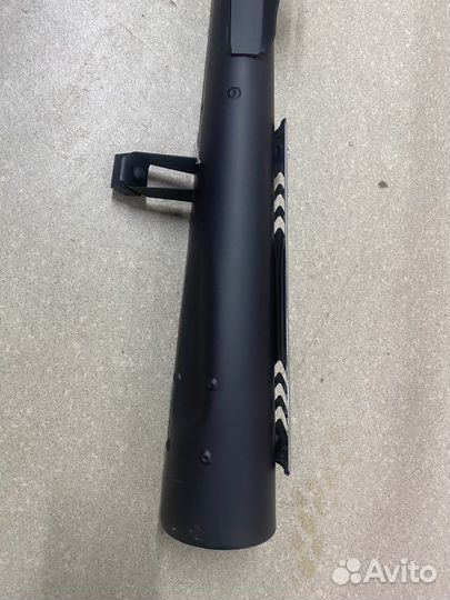 Глушитель Delta, Alpha 110/125 черный 