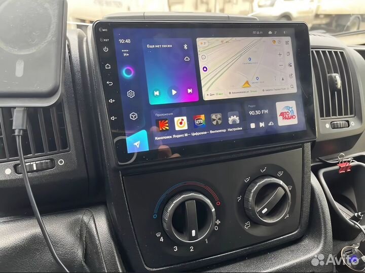 Магнитола Peugeot Boxer