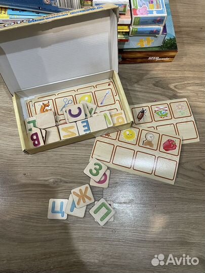 Книги, пазлы и лото