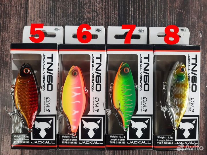 Воблер (Раттлин) Jackall TN 60