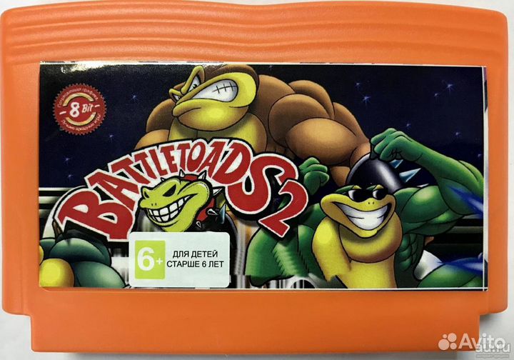 Игра 8bit: Battletoads 2