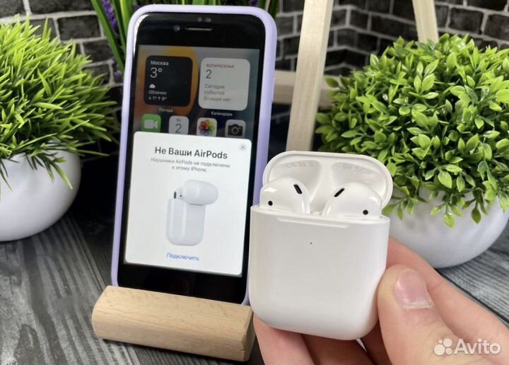 Airpods 2 премиум отличное звучание