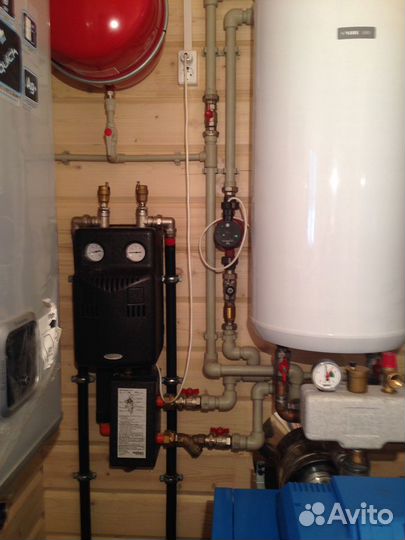 Монтаж отопления, водоснабжения, канализация