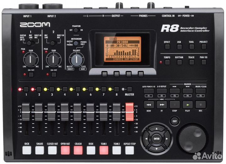 Портастудия zoom R8 новая