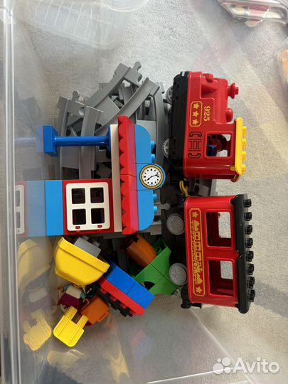 Lego duplo паровоз