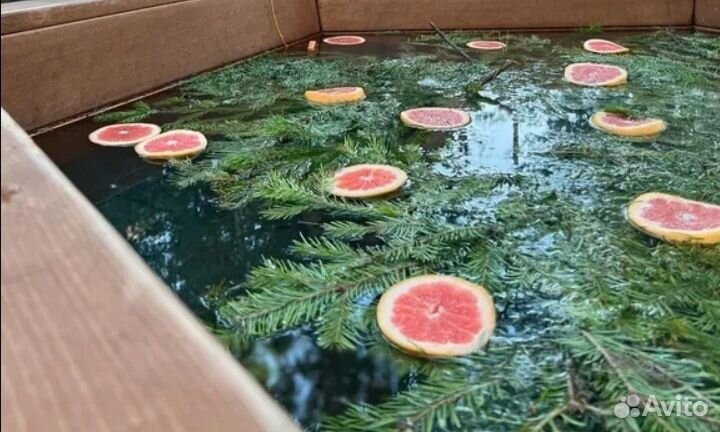 Банный чан на колесах