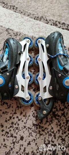 Роликовые коньки детские раздвижные