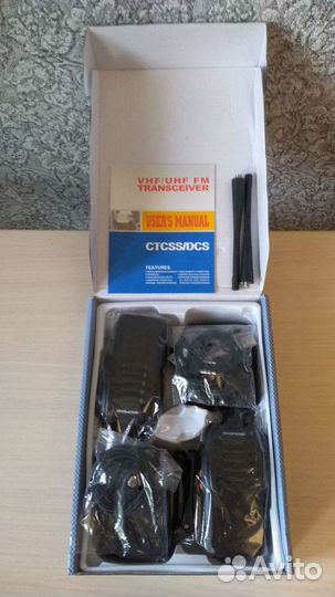 Две Рации Baofeng BF-888S + гарнитура (нов.)