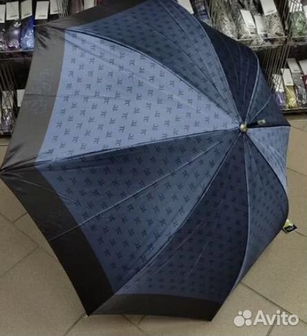 Зонт трость Три Слона 1888 (2888) синий