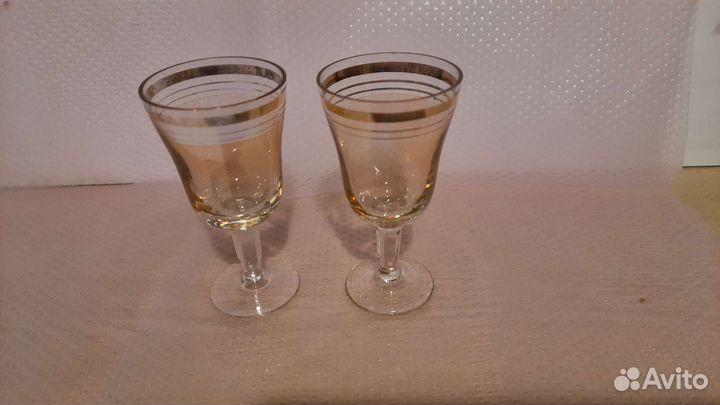 Фужеры, рюмки и стопки советские