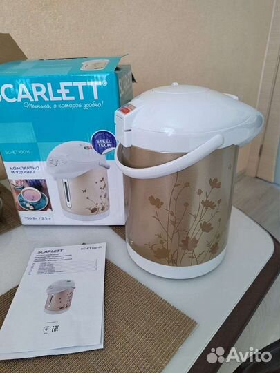 Термопот новый scarlett SC-ET 10D11