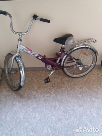 Велосипед стелс складной колеса 20е.исправен