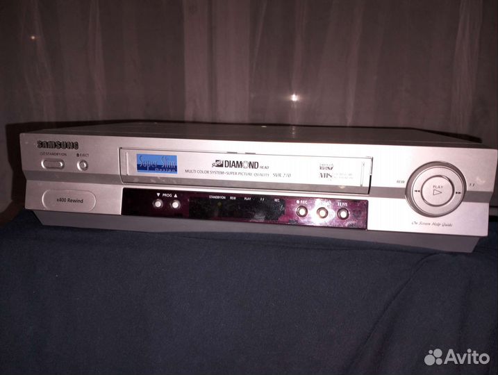 Видеомагнитофон VHS Samsung svr-270 рабочий