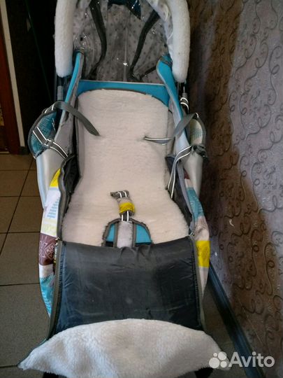 Санки-коляска Ника 7-3