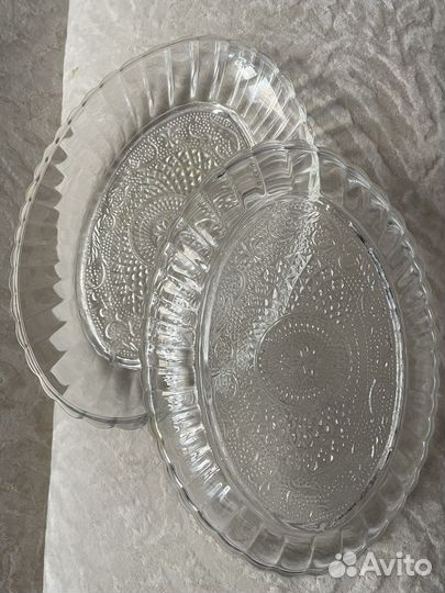 2 Блюда из стекла