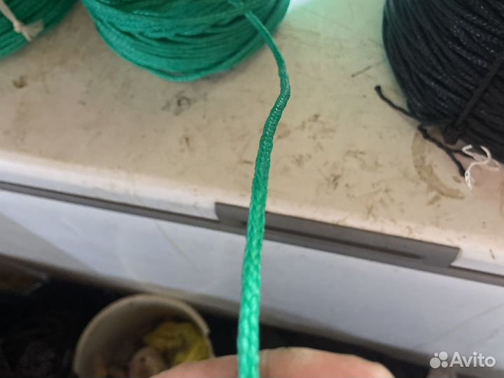 Шнуры нитки полиамидные полипропиленовые полиэтиле