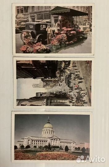 Набор старинных открыток США