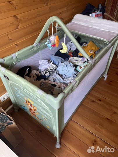Детская кровать манеж