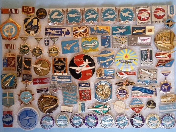 Значки Авиация