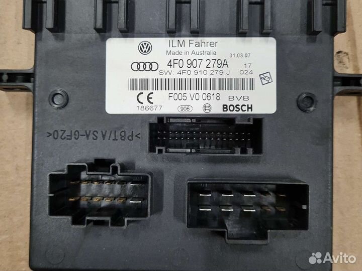 Блок бортовой сети на audi А6 С6 Q7 4F0907279A